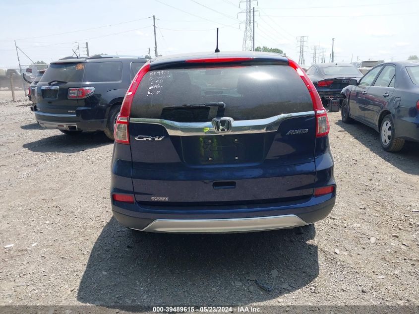 2015 Honda Cr-V Ex VIN: 5J6RM4H57FL026745 Lot: 39489615