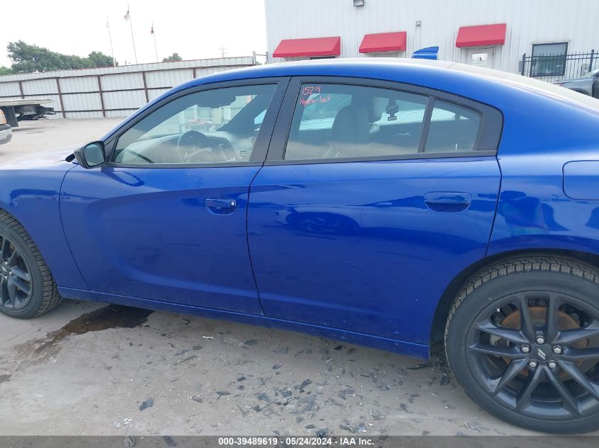 2022 Dodge Charger Sxt Awd VIN: 2C3CDXJG6NH162602 Lot: 39489619