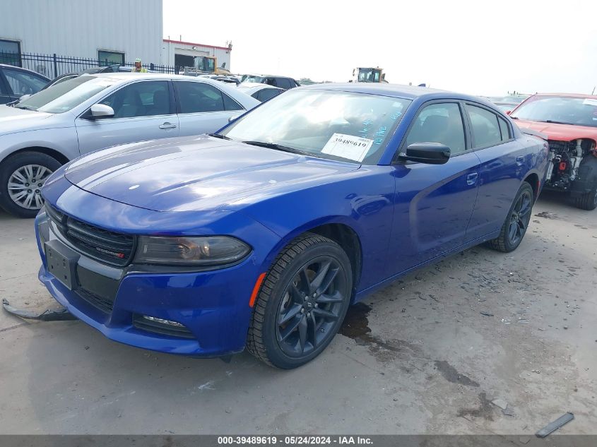 2022 Dodge Charger Sxt Awd VIN: 2C3CDXJG6NH162602 Lot: 39489619