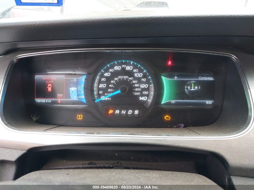 2013 Ford Taurus Sel VIN: 1FAHP2E91DG230814 Lot: 39489620