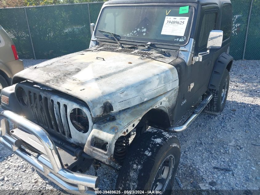 1997 Jeep Wrangler Sport VIN: 1J4FY19S9VP436951 Lot: 39489625