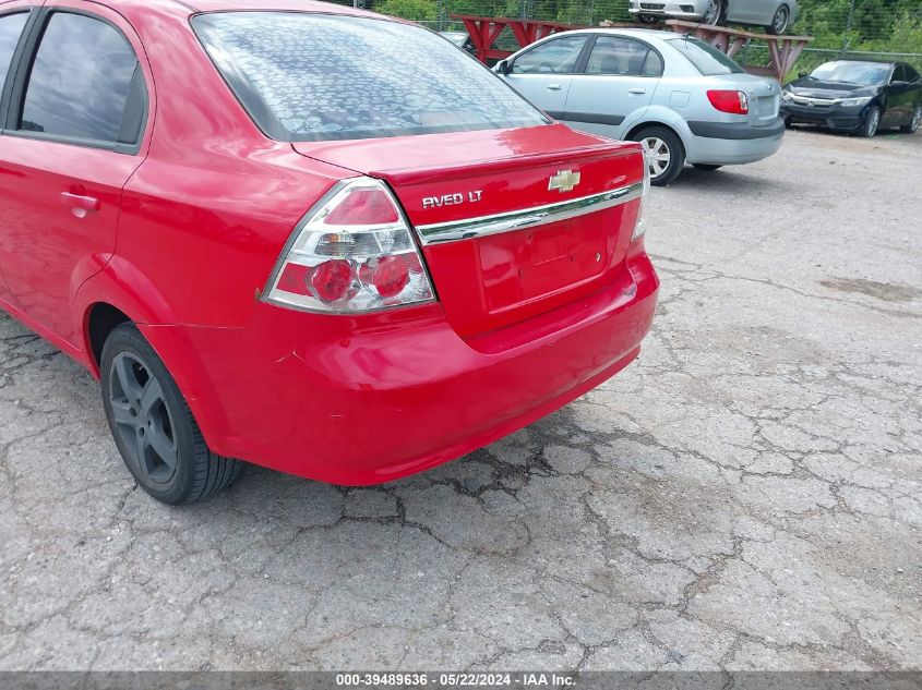 2011 Chevrolet Aveo 1Lt VIN: KL1TD5DE6BB148026 Lot: 39489636