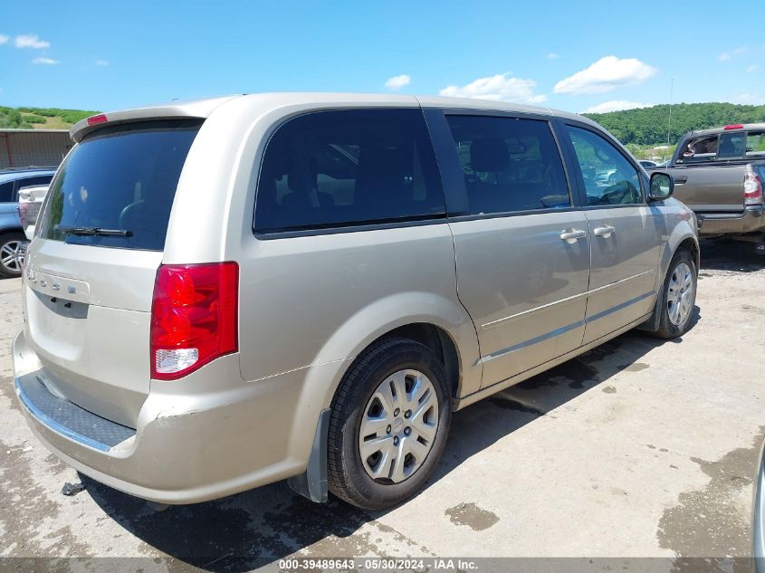 2014 Dodge Grand Caravan Se VIN: 2C4RDGBGXER471472 Lot: 39489643