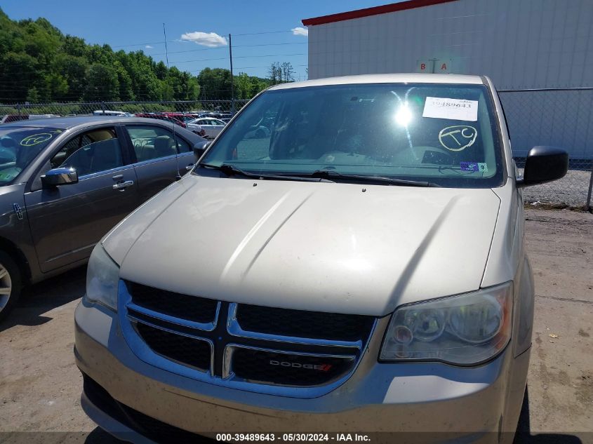 2014 Dodge Grand Caravan Se VIN: 2C4RDGBGXER471472 Lot: 39489643