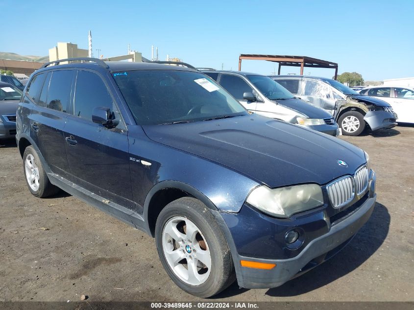 2007 BMW X3 3.0Si VIN: WBXPC93477WF23084 Lot: 39489645