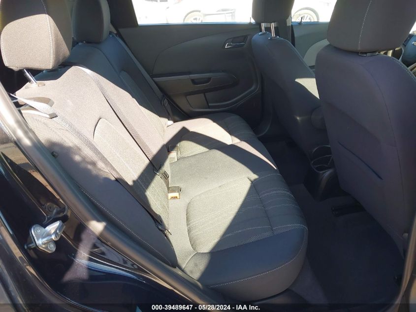 2013 Chevrolet Sonic Lt Manual VIN: 1G1JD6SB8D4218897 Lot: 39489647