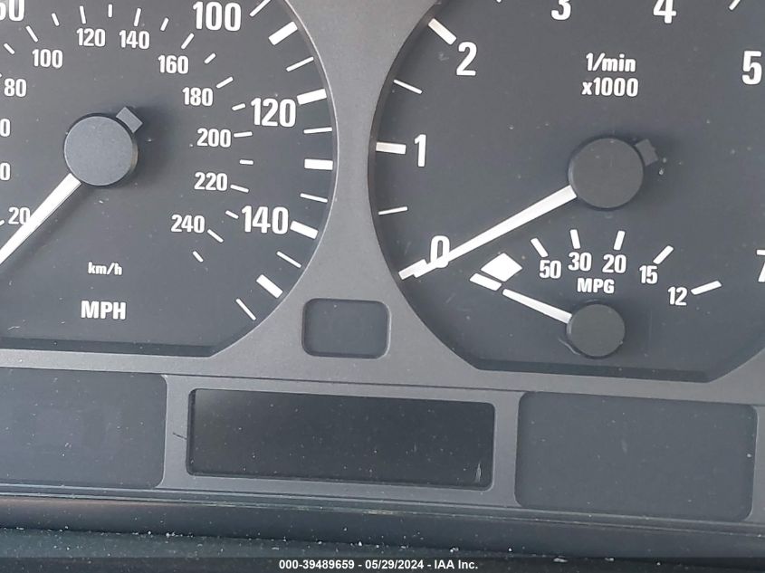 1999 BMW 328I VIN: WBAAM5338XKG08049 Lot: 39489659