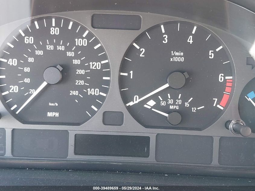 1999 BMW 328I VIN: WBAAM5338XKG08049 Lot: 39489659