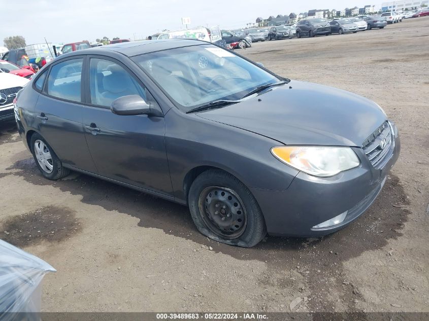 2007 Hyundai Elantra Gls/Limited/Se VIN: KMHDU46D37U215152 Lot: 39489683