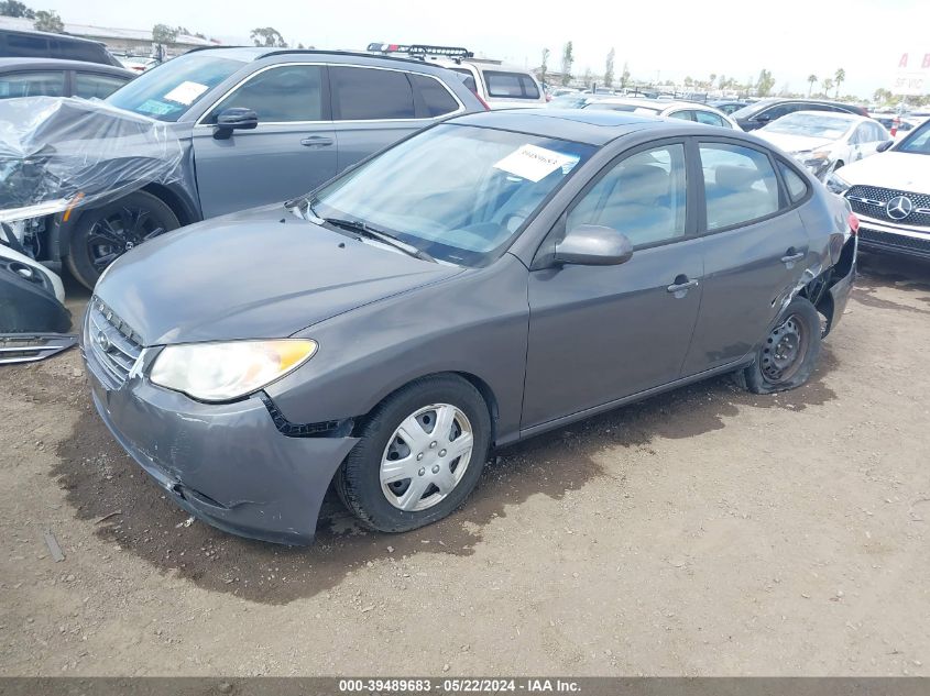 2007 Hyundai Elantra Gls/Limited/Se VIN: KMHDU46D37U215152 Lot: 39489683