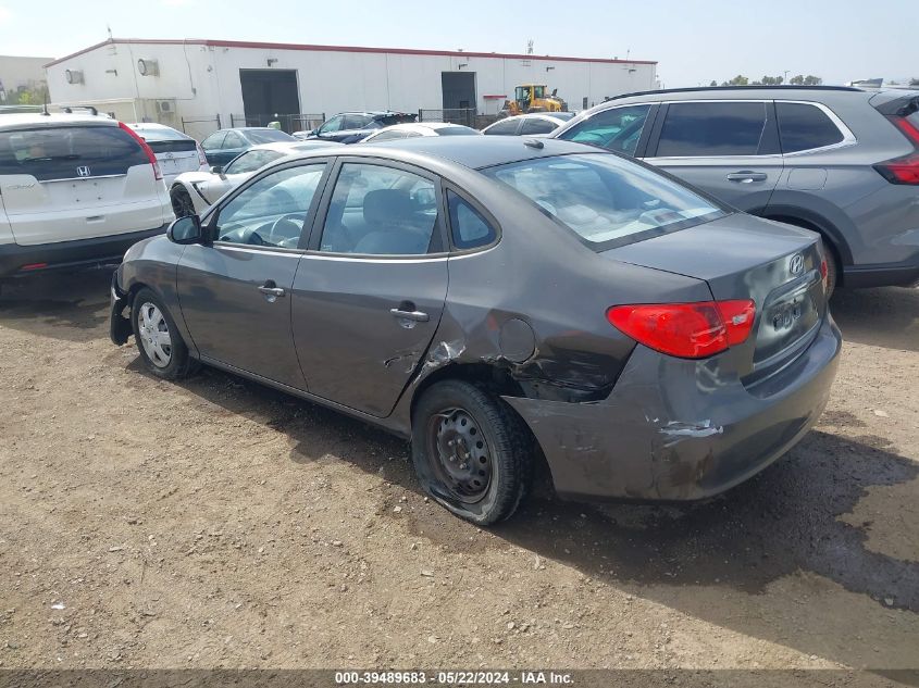 2007 Hyundai Elantra Gls/Limited/Se VIN: KMHDU46D37U215152 Lot: 39489683