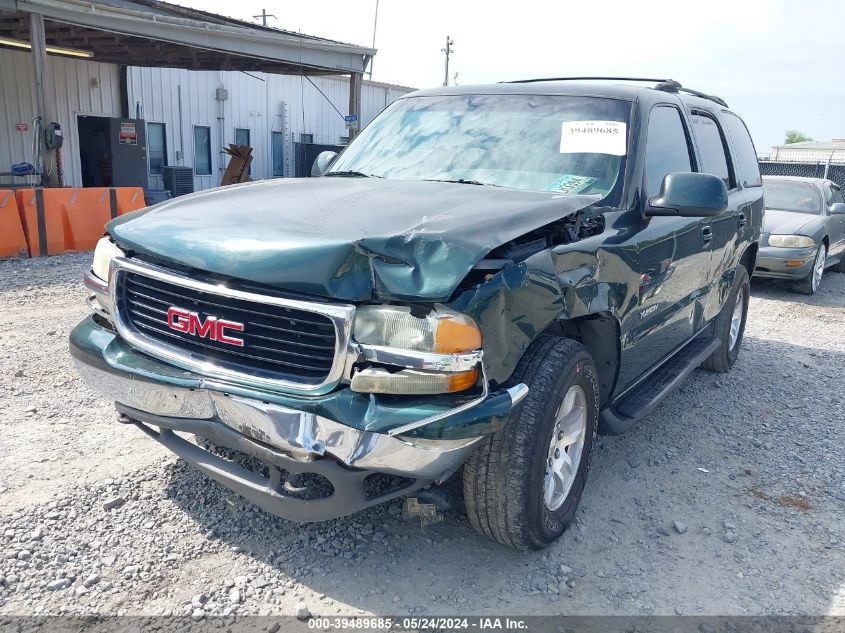 2002 GMC Yukon Slt VIN: 1GKEC13Z12R275408 Lot: 39489685