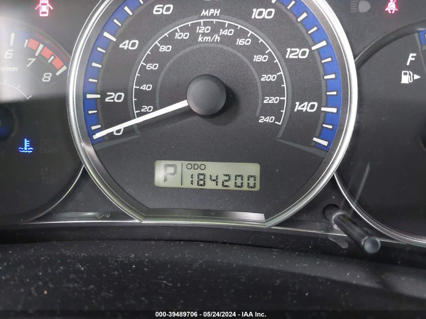 2010 Subaru Forester 2.5Xt Limited VIN: JF2SH6FC2AH765320 Lot: 39489706