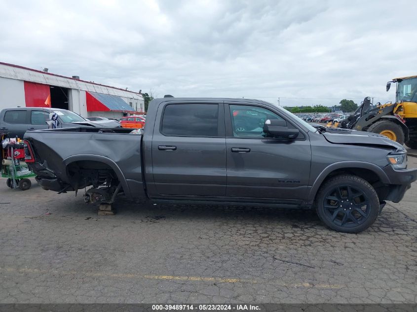 2021 Ram 1500 Laramie 4X4 5'7 Box VIN: 1C6SRFJT8MN577787 Lot: 39489714