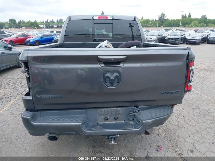 2021 Ram 1500 Laramie 4X4 5'7 Box VIN: 1C6SRFJT8MN577787 Lot: 39489714