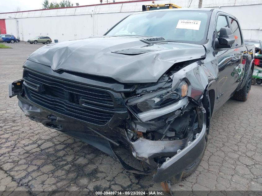 2021 Ram 1500 Laramie 4X4 5'7 Box VIN: 1C6SRFJT8MN577787 Lot: 39489714