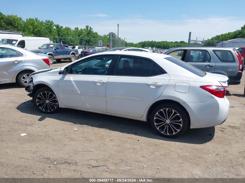 2016 Toyota Corolla S Plus VIN: 2T1BURHE6GC726799 Lot: 39489717