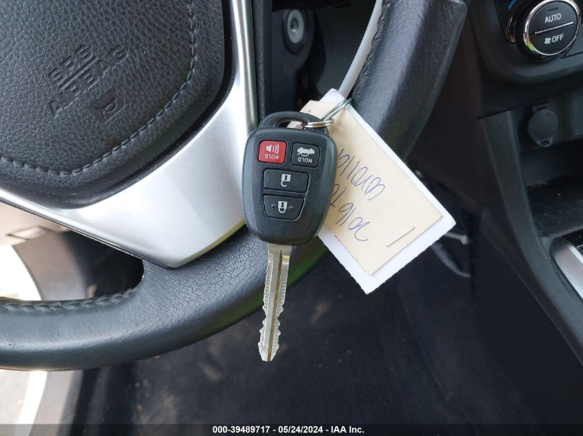 2016 Toyota Corolla S Plus VIN: 2T1BURHE6GC726799 Lot: 39489717