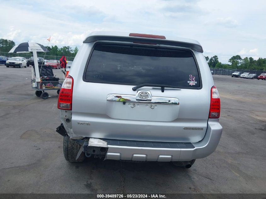 2006 Toyota 4Runner Sr5 V6 VIN: JTEZU14R768063967 Lot: 39489726