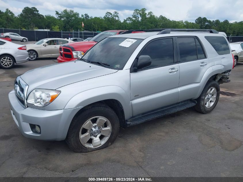 2006 Toyota 4Runner Sr5 V6 VIN: JTEZU14R768063967 Lot: 39489726