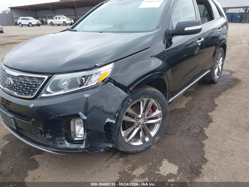 2015 Kia Sorento Limited V6 VIN: 5XYKW4A73FG606440 Lot: 39489735