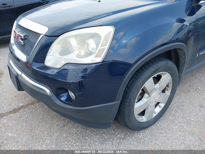 2008 GMC Acadia Slt-2 VIN: 1GKER33778J151126 Lot: 39489739