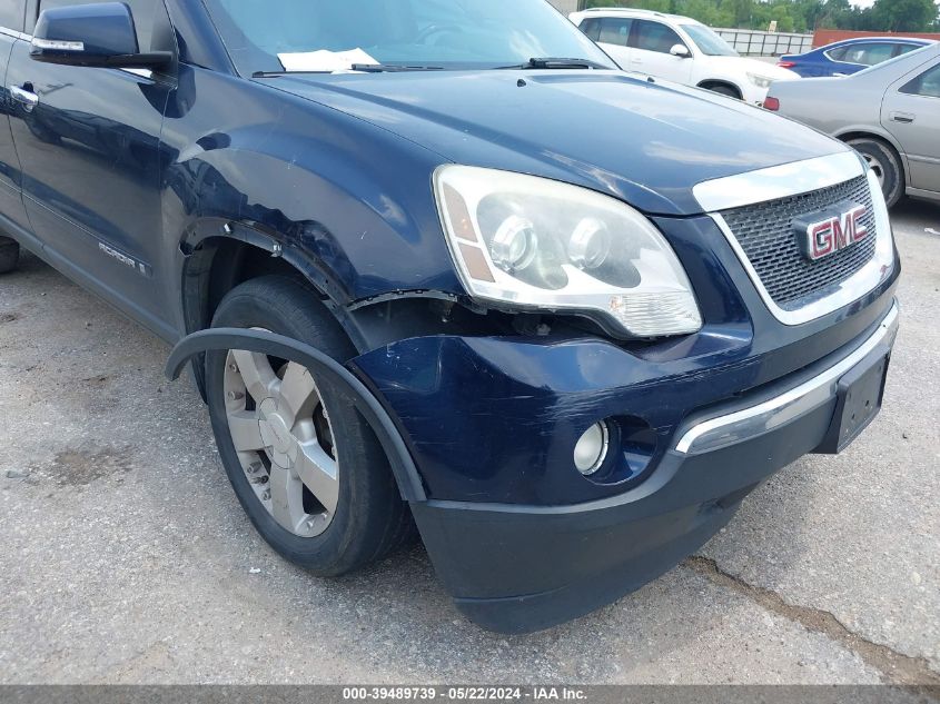 2008 GMC Acadia Slt-2 VIN: 1GKER33778J151126 Lot: 39489739
