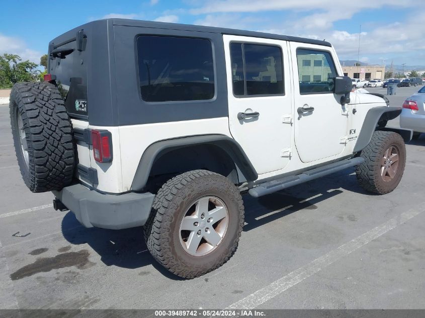 2008 Jeep Wrangler Unlimited X VIN: 1J4GA39198L593001 Lot: 39489742