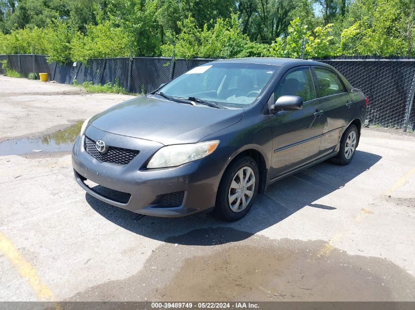 2009 Toyota Corolla Le VIN: JTDBL40E899070552 Lot: 39489749