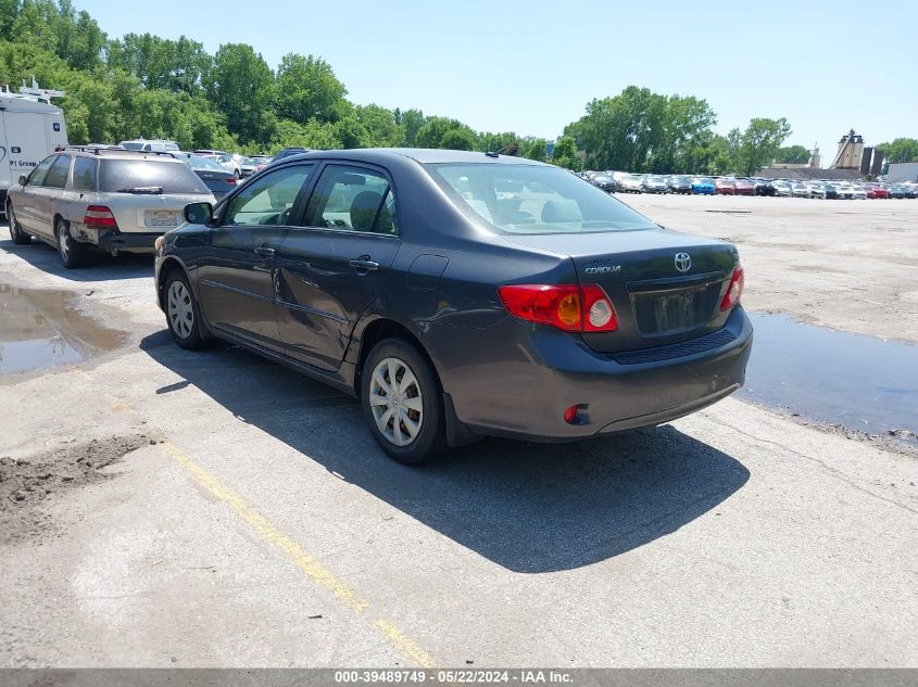 2009 Toyota Corolla Le VIN: JTDBL40E899070552 Lot: 39489749