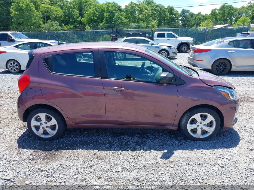 2019 Chevrolet Spark Ls Cvt VIN: KL8CB6SA3KC799878 Lot: 39489769