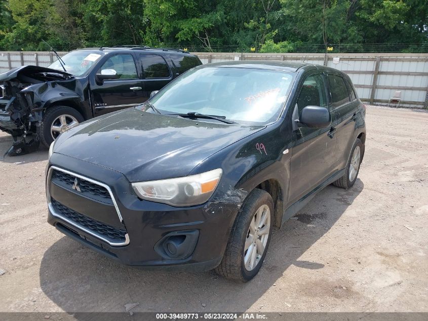 2013 Mitsubishi Outlander Sport Es VIN: 4A4AR3AUXDE004328 Lot: 39489773