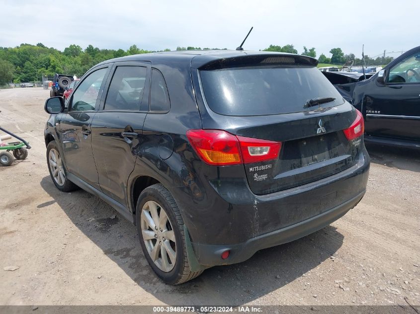 2013 Mitsubishi Outlander Sport Es VIN: 4A4AR3AUXDE004328 Lot: 39489773