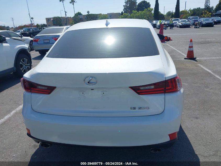 2014 Lexus Is 250 VIN: JTHBF1D2XE5031581 Lot: 39489779