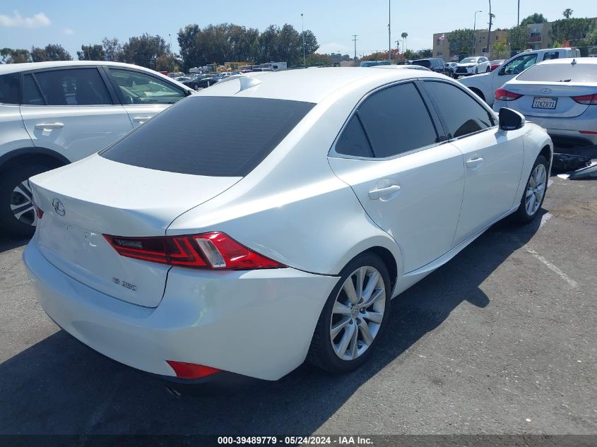 2014 Lexus Is 250 VIN: JTHBF1D2XE5031581 Lot: 39489779