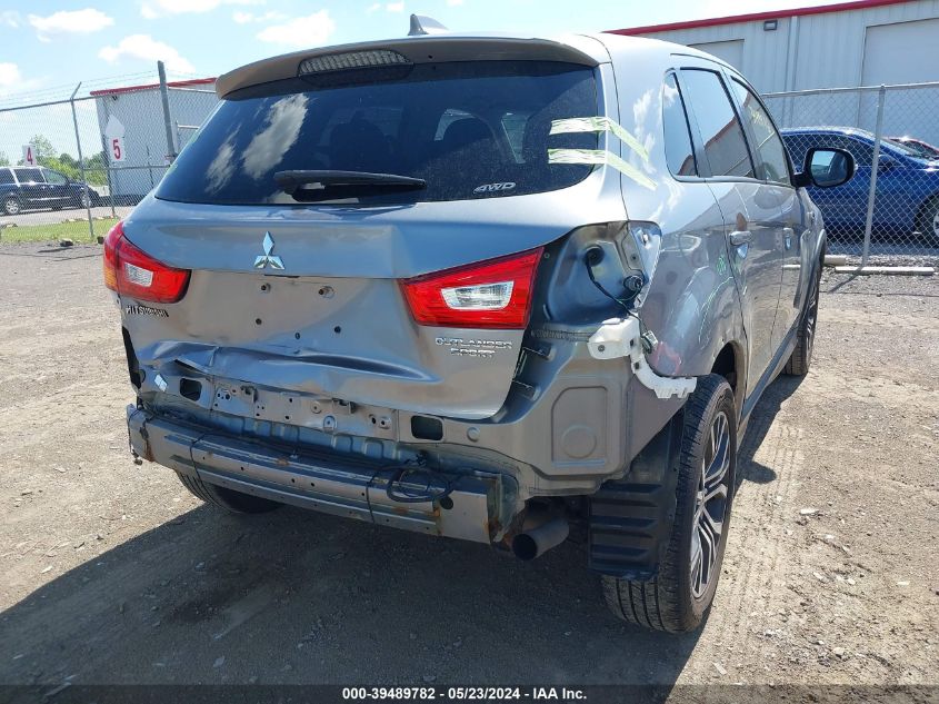 2017 Mitsubishi Outlander Sport 2.0 Es VIN: JA4AR3AU1HZ007358 Lot: 39489782