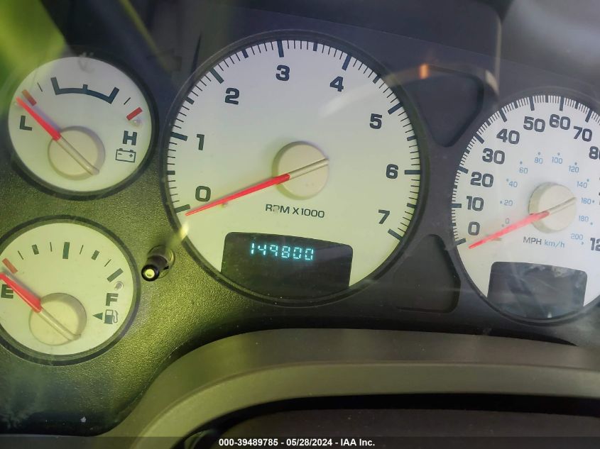 2004 Dodge Ram 1500 Slt/Laramie VIN: 1D7HU18N54J244889 Lot: 39489785