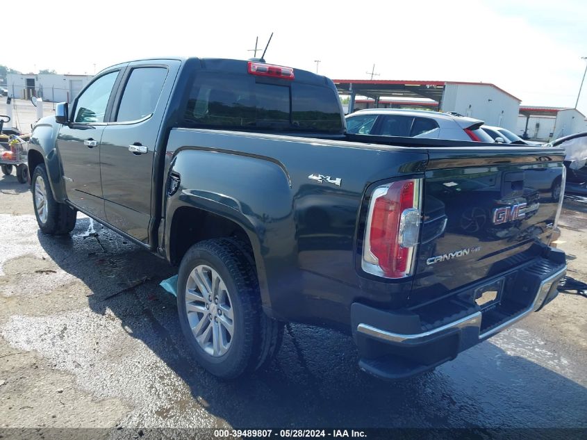 2017 GMC Canyon Slt VIN: 1GTG6DEN9H1289104 Lot: 39489807