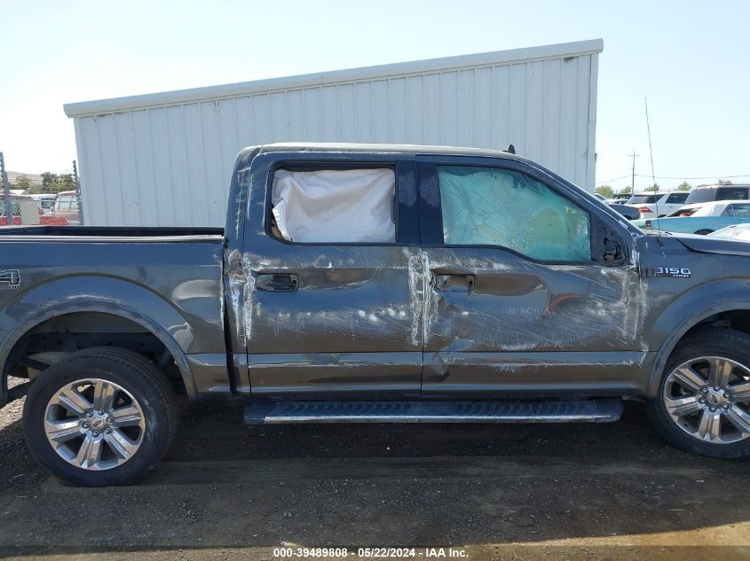 2019 Ford F-150 Lariat VIN: 1FTEW1E49KKC87626 Lot: 39489808