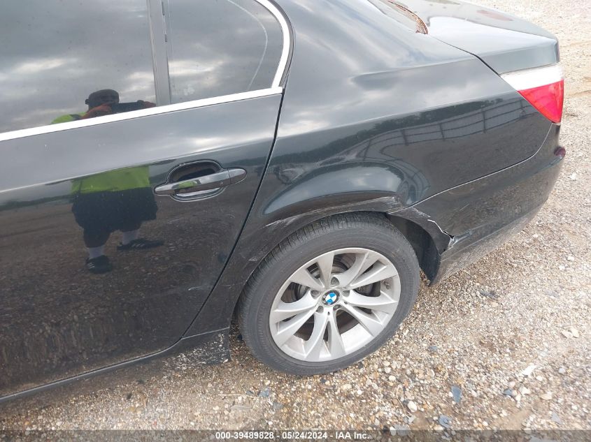 2010 BMW 535I VIN: WBANW1C58AC168905 Lot: 39489828