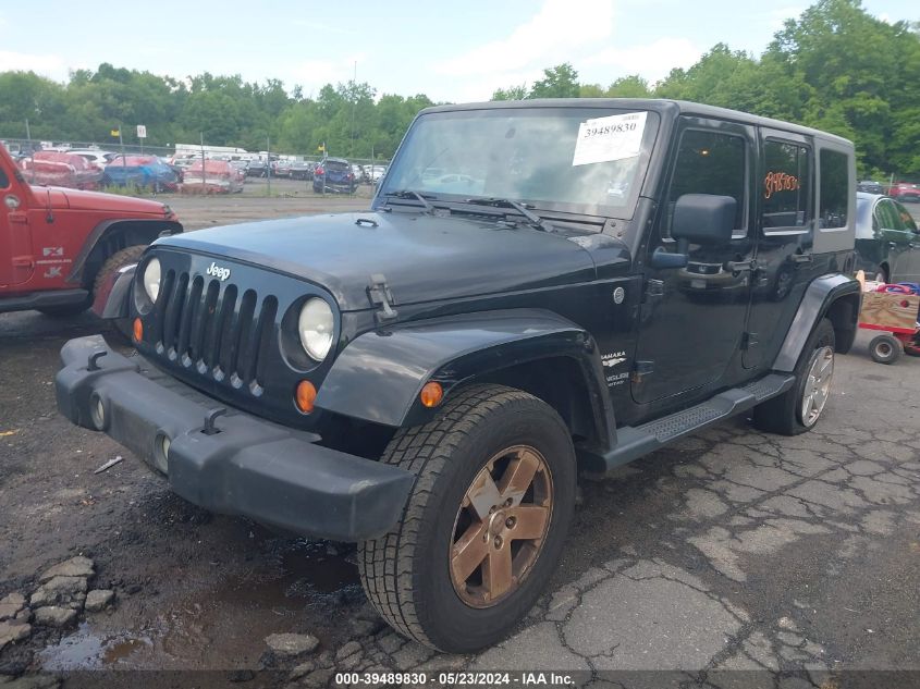 2007 Jeep Wrangler Unlimited Sahara VIN: 1J4GA59107L195024 Lot: 39489830