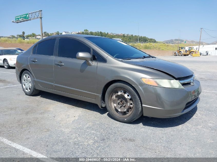 2008 Honda Civic Lx VIN: 2HGFA16568H333490 Lot: 39489837