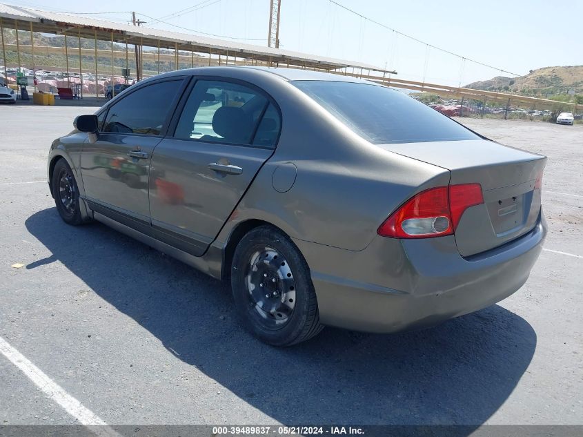 2008 Honda Civic Lx VIN: 2HGFA16568H333490 Lot: 39489837