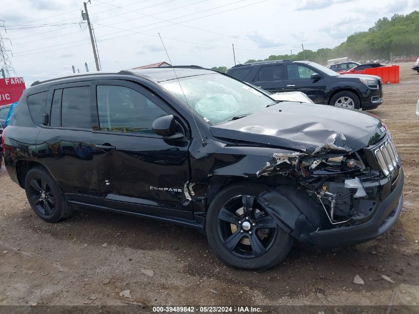 2017 Jeep Compass High Altitude Fwd VIN: 1C4NJCEB2HD212224 Lot: 39489842