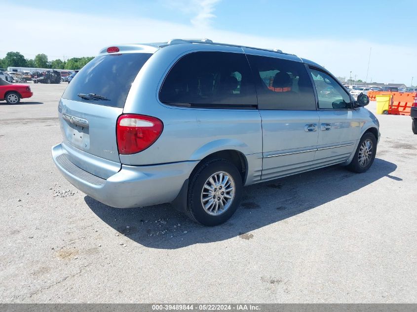 2003 Chrysler Town & Country Limited VIN: 2C8GP64L73R228491 Lot: 39489844