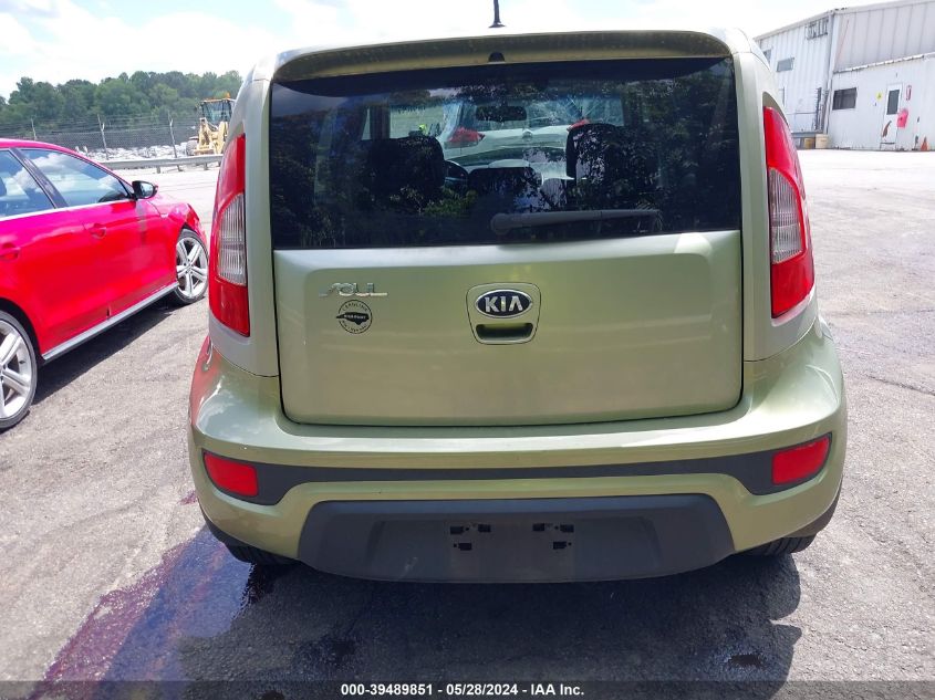 2013 Kia Soul + VIN: KNDJT2A64D7601581 Lot: 39489851