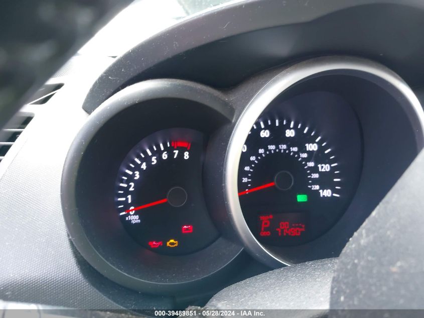 2013 Kia Soul + VIN: KNDJT2A64D7601581 Lot: 39489851