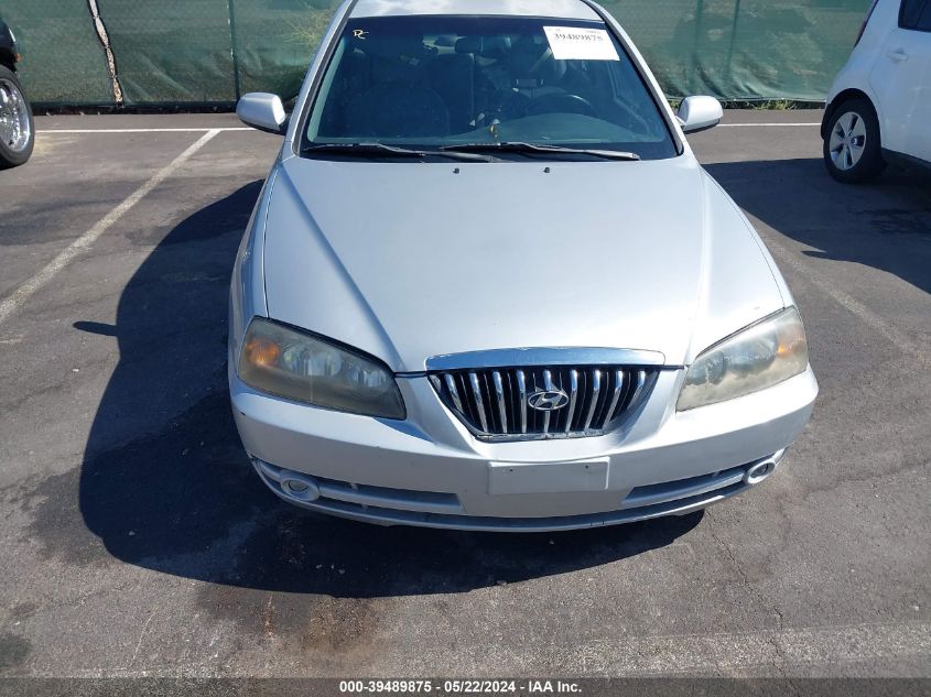 2006 Hyundai Elantra Gls/Limited VIN: KMHDN46D06U312496 Lot: 39489875