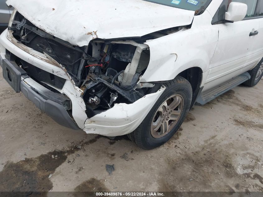 2004 Honda Pilot Ex-L VIN: 2HKYF18534H526932 Lot: 39489876