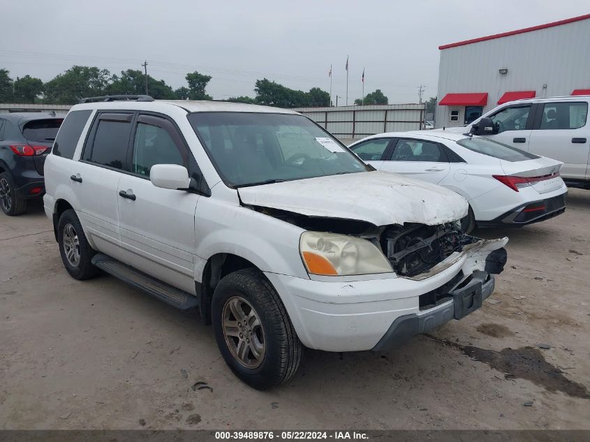 2004 Honda Pilot Ex-L VIN: 2HKYF18534H526932 Lot: 39489876